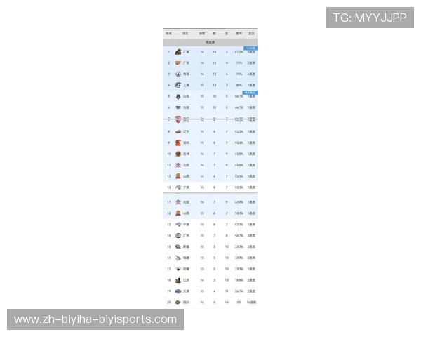 浙江省的CBA球队名单及历史战绩回顾